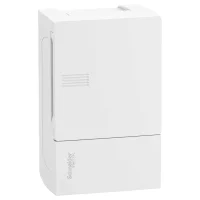 Schneider Electric MIP10104 4 Modül Sıva Üstü Opak Kapak - Sigorta Kutusu - 1