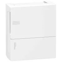 Schneider Electric MIP10108 8 Modül Sıva Üstü Opak Kapak - Sigorta Kutusu - 1