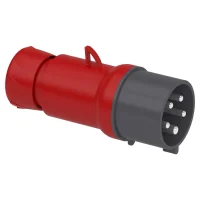 Schneider Electric PKE32M435 Düz Fiş 5X32A Trifaze 3P + N + T Vidalı Bağlantı IP44 - 1