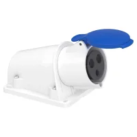 Schneider Electric PKF32W423 Duvar Prizi 3X32Amonofaze 2P + T Vidalı Bağlantı IP44 - 1