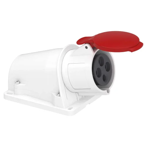 Schneider Electric PKF32W434 Duvar Priz 4X32A Trifaze 3P + T Vidalı Bağlantı IP44 - 1