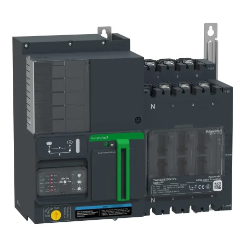 Schneider Electric TA25D3S2004TPE Transferpact Otomatik 200A 400V 3PDöner Mekanizma 250A Kasa İçin - 1