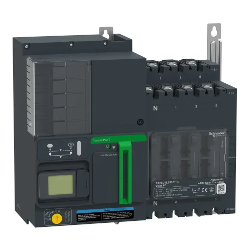 Schneider Electric TA25D4L2502TPE Transferpact Active Otomatik 250A 230V 4P Lcd 250A Kasa İçin - 1