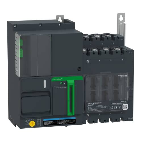 Schneider Electric TR25D4R2502TPE Transferpact Uzaktan Kontrollü 250A 230V 4P Uzaktan Kontrollü 250A Kasa İçin - 1