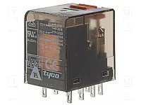 Schrack PT370012 12VDC 3 C/O 10A Endüstriyel Röle - 1