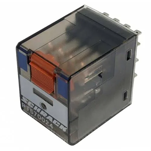 Schrack PT571024 24VDC 4 C/O 06A Endüstriyel Röle Pcb Tip - 1
