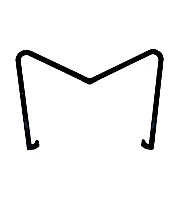 Schrack RT16041 M Klips ( 78600-601-602 İçin) - 1