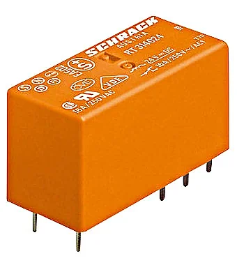 Schrack RT314012 12VDC 1C/O 16A Pcb Rölesi 8 Pın - 1