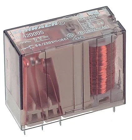 Schrack RT424024C 24VDC 2C/O 08A Pcb Röle 8 Pın Şeffaf - 1