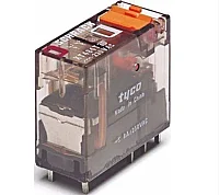 Schrack XT374T30 230 VAC 1 C/O 16A Endüstriyel Röle Test Buton + Led - 1