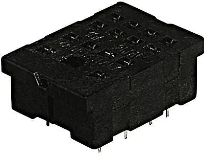 Schrack YPT78604 14 Pın Pcb Tipi Soket (4 C/O Röle İçin) - 1