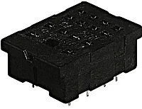 Schrack YPT78604 14 Pın Pcb Tipi Soket (4 C/O Röle İçin) - 1