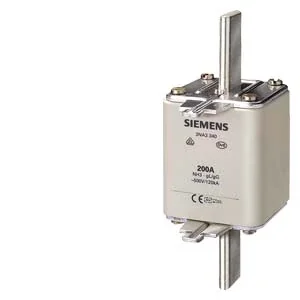 Siemens 3NA3365 Steatit(Seramik) Gövdeli NH-Bıçaklı Sigorta Buşonu 500A Boy 3 Genişlik 71.2Mm - 1