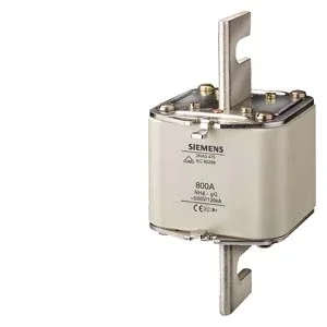 Siemens 3NA3475 Steatit(Seramik) Gövdeli NH-Bıçaklı Sigorta Buşonu 800A Boy 4 - 1