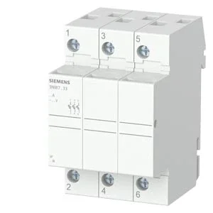 Siemens 3NW7033 Silindirik Sigorta Yuvası (Kartuş Sigorta Yuvası) 10X38Mm 3 Kutup 32 A - 1