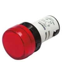 Siemens 3SB6215-6AA60-1AA0 Monoblok Sinyal Lambası Plastik Beyaz 110 V AC/DC - 1