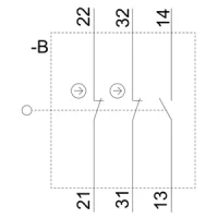 Siemens 3SE5112-0QV10 Sirius Mekanik Emniyet Şalteri 40Mm Metal Gövde 360 Derece Döner Kafa 1NO/2NC Kontak - 1