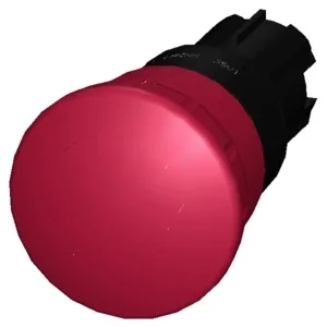 Siemens 3SU1000-1HB20-0AA0 Sirius ACT Plastik Çevir-Kur 40 Mm Acil Stop Mantar Buton - 1