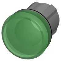 Siemens 3SU1051-6AA40-0AA0 Sinyal Lambası Kafası Metal Yeşil - 1