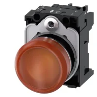 Siemens 3SU1152-6AA00-1AA0 Sirius ACT Metal Komple Sinyal Lambası Kehribar 24 AC/DC - 1