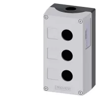 Siemens 3SU1803-0AA00-0AB1 Sirius ACT Plastik 3 Delikli Boş Kutu - 1