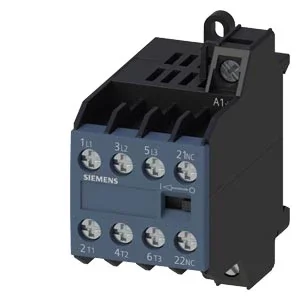 Siemens 3TG1001-0AL2 Mini Kontaktör Vida Montajlı 230/220 V AC 4kW 8.4A 3NO+1NC - 1