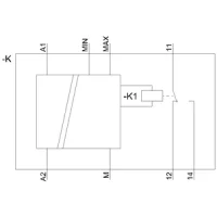 Siemens 3UG5501-1AW30 Sıvı Seviye Kontrol Rölesi 1CO Kontak - 1