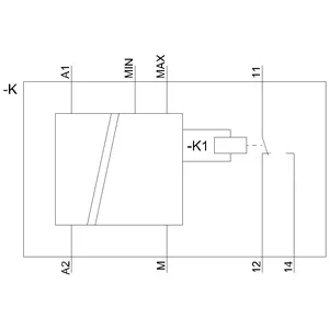 Siemens 3UG5501-1AW30 Sıvı Seviye Kontrol Rölesi 1CO Kontak - 1