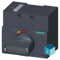 Siemens 3VA9157-0EK11 Kompakt Güç Şalteri Aksesuarı Önden Tahrik Mekanizması Komple 100A 160A Standart Gri - 1
