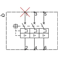 Siemens 3VM1010-4ED32-0AA0 Kompakt Tip Güç Şalteri 36kA 100A Sabit Termik Sabit Manyetik 3 Kutuplu - 1