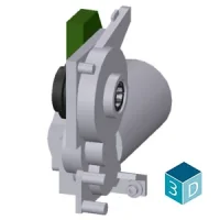 Siemens 3WA9111-0AF06 Motor Mekanizması 208-240V AC / 220-250V DC - 1