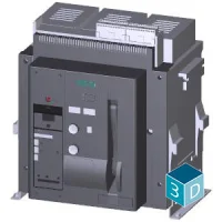 Siemens 3WT8252-5AA00-0AA2 Açık Tip Güç Şalteri 2500A 66kA 2NO +2NC Kontaklı - 1