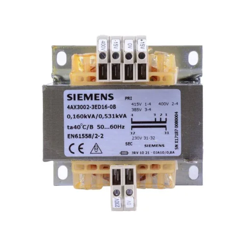 Siemens 4AX3002-3ED16-0B 4Ax3002 Kumanda Ve İzolasyon Trafosu 400/230V - 1