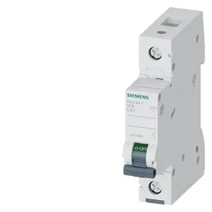 Siemens 5SL4140-7 40A 1 Fazlı Otomat Anahtarlı Otomatik Sigorta 10kA C Tipi - 1