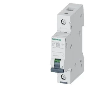 Siemens 5SL6102-7 2A 1 Fazlı Anahtarlı Otomatik Sigorta 6kA C Tipi - 1