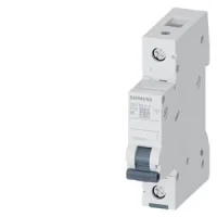 Siemens 5SL6106-6YA 6A 1 Fazlı Anahtarlı Otomatik Sigorta 6kA B Tipi - 1