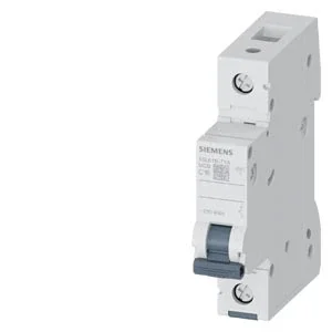 Siemens 5SL6116-7YA 16A 1 Fazlı Anahtarlı Otomatik Sigorta 6kA C Tipi - 1