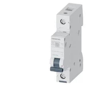 Siemens 5SL6125-7YA 25A 1 Fazlı Anahtarlı Otomatik Sigorta 6kA C Tipi - 1