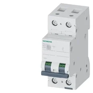 Siemens 5SL6225-7 25A 2 Fazlı Anahtarlı Otomatik Sigorta 6kA C Tipi - 1