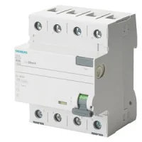 Siemens 5SV3642-6 A Tipi Kaçak Akım Koruma Rölesi 25A 400V 300mA 3Faz+Nötr - 1