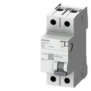 Siemens 5SV5612-6 A Tipi Kaçak Akım Koruma Rölesi 25A 230V 300mA 1P+N - 1