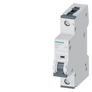 Siemens 5SY5140-7 40A 1 Fazlı DC Anahtarlı Otomatik Sigorta 10kA C Tipi - 1