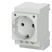 Siemens 5TE6800 >N< Topraklı Priz Raya Montaja Uygun 230V 16A - 1