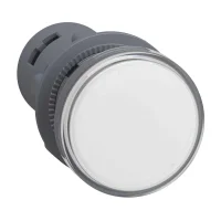 Schneider Electric XA2EVB1LC Sinyal Lambası Plastik Beyaz Ø 22 mm LED'li 24 V AC/DC - 1