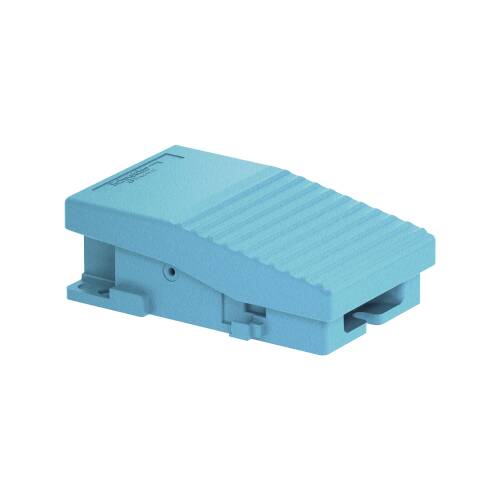 Tek Ayak Anahtarı Ip66 Kapaksız Metalik Mavi 1 Nk + 1 Na - 1