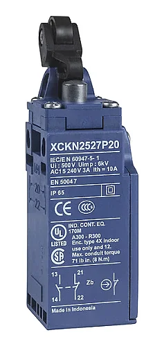 Telemecanique Sensors XCKN2127P20 Nihayet Şalteri Optimum Plastik - 1