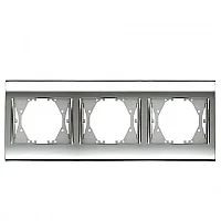 Thea WBTF08035CH-TR Chrome + Beyaz Üçlü Çerçeve Y - 1