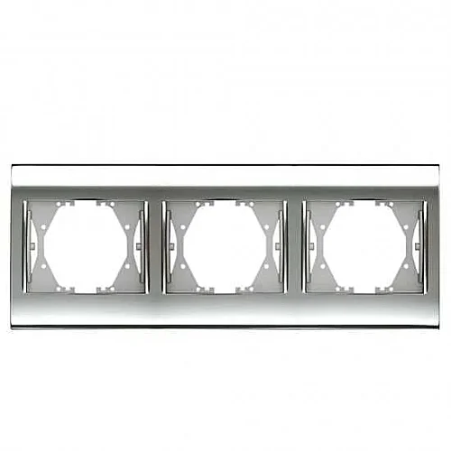 Thea WBTF08035CH-TR Chrome + Beyaz Üçlü Çerçeve Y - 1