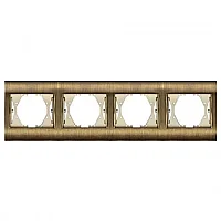 Thea WBTF08045AQ-TR Antıque + Dore Dörtlü Çerçeve Y - 1