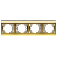 Thea WBTF08045GL-TR Gold + Dore Dörtlü Çerçeve Y - 1